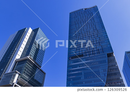 Shibuya Skyscrapers and Commercial City 126309526