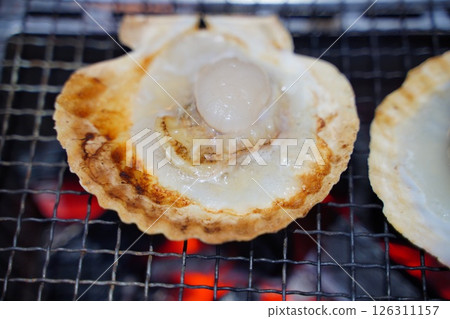 Grilled seafood 126311157