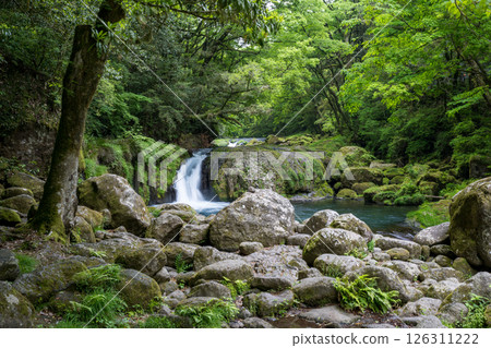 翠綠時的菊池峽美景 翠綠時的菊池峽美景 126311222