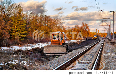 Modernization and electrification of Fastiv - Zhytomyr railway in Kyiv Oblast of Ukraine 126311871