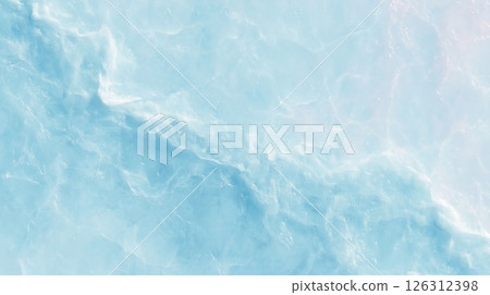 Texture of a clear, pale water surface: refreshing background material 126312398