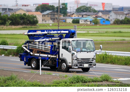 Concrete pump car Concrete pump car 126313218