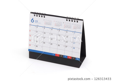 Desk calendar Desk calendar 126313433
