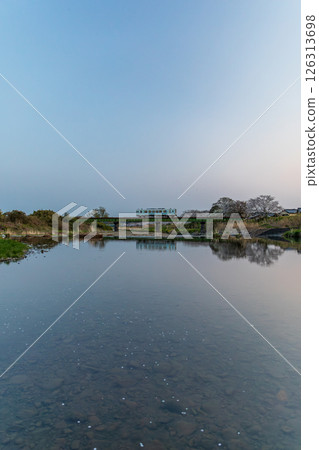 Hatakama, Kakegawa City, Shizuoka Prefecture Tenryu Hamanako Railway and scenery along the line 126313698