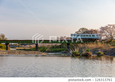 Hatakama, Kakegawa City, Shizuoka Prefecture Tenryu Hamanako Railway and scenery along the line 126313761