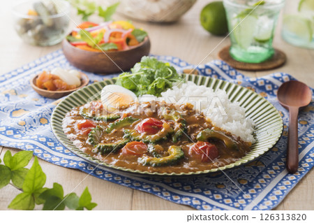 Bitter melon curry 126313820