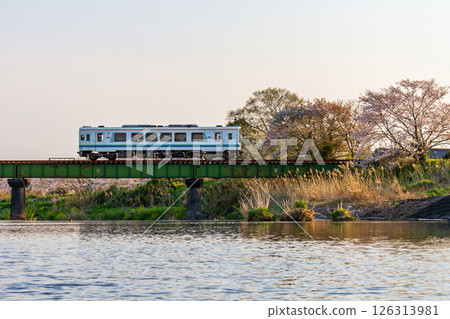Hatakama, Kakegawa City, Shizuoka Prefecture Tenryu Hamanako Railway and scenery along the line 126313981