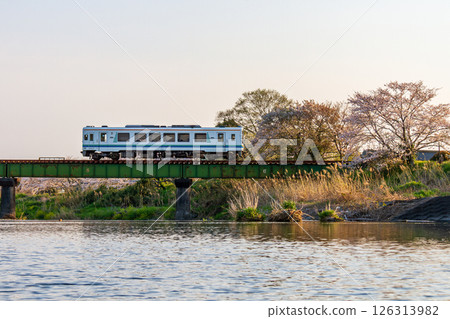 Hatakama, Kakegawa City, Shizuoka Prefecture Tenryu Hamanako Railway and scenery along the line 126313982