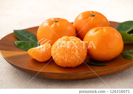 橘子 農業 蜜柑 Tangerine white background 蜜柑 みかん 橘子 農業 蜜柑 Tangerine white background 蜜柑 みかん 126316071