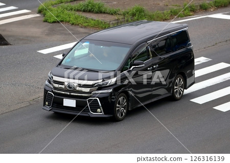 Luxury minivan 126316139
