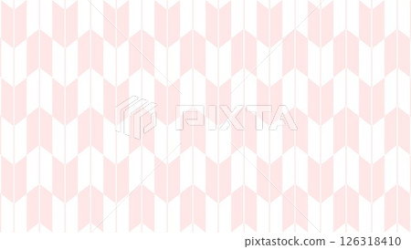 日式圖案，矢堀和服圖案，簡單的背景插圖，淡粉紅色，帶有櫻花 126318410