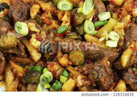 Tatar meat azu. Tatar meat azu. 126318816
