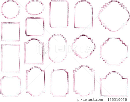 框架刷4，3粉紅色 126319056