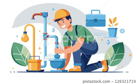 Repairs and maintains plumbing pipes, valves, and fittings to ensure proper water flow and waste disposal. Repairs and maintains plumbing pipes, valves, and fittings to ensure proper water flow and waste disposal. 126321719