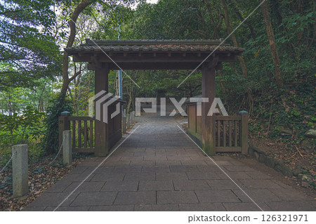 Miyazaki Hichiya Castle Ruins Entrance 126321971