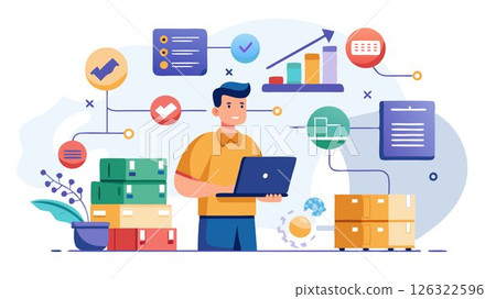 Coordinates with internal and external stakeholders to optimize the logistics process. 126322596