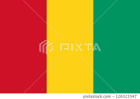flag of Guinea, official state symbol flag of Guinea, official state symbol 126323347