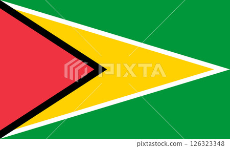flag of Guyana, official state symbol flag of Guyana, official state symbol 126323348