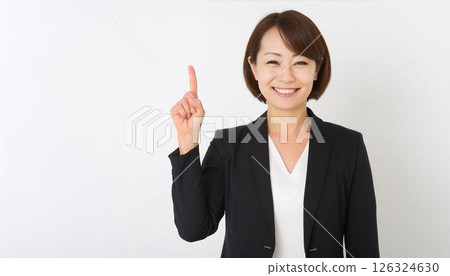 Inspirational and smiling business woman 3 Inspirational and smiling business woman 3 126324630