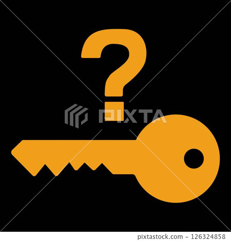 Key not in vehicle simple sign of car dashboard engine light sign alert 126324858