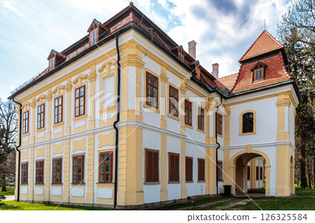 Late Baroque mansion of the Jan Mudroch Gallery in Senica, Slovakia 126325584