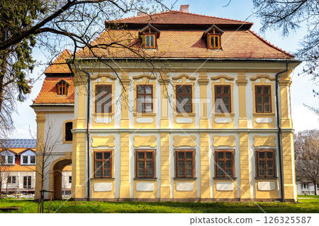 Late Baroque mansion of the Jan Mudroch Gallery in Senica, Slovakia 126325587