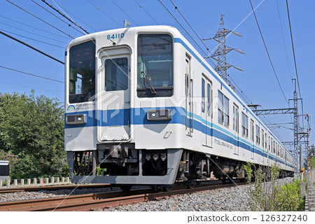 Railway: Private railway: Tobu Noda Line 8000 series 81110F Railway: Private railway: Tobu Noda Line 8000 series 81110F 126327240