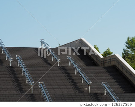 Stadium stairs Stadium stairs 126327599