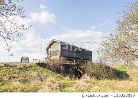 Former Iwaboki Water Gate in the Kushiro Marshlands, Hokkaido 126328089