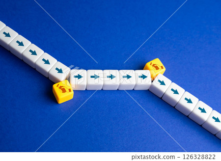 Adjust the political course through negotiations. Coalition negotiations. Diplomacy. Diplomatic talks, coalition building, and compromise. Maintain balance, resolve conflict. Adapt direction 126328822