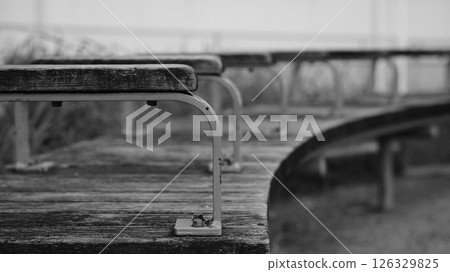 Wooden Bench Wooden Bench 126329825