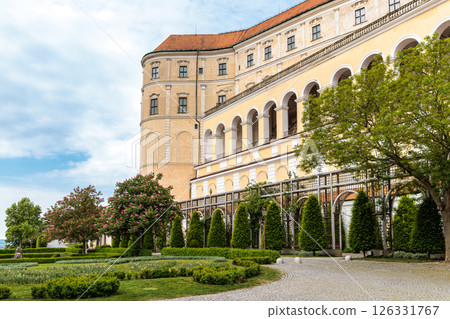The ancient city center of Mikulov in South Moravia, Czech Republic The ancient city center of Mikulov in South Moravia, Czech Republic 126331767