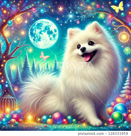 Spitz and the Starry Sky 126331959