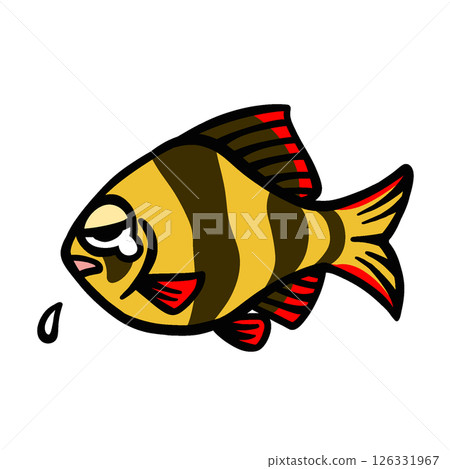 悲傷的蘇門答臘人的簡單插圖 悲傷的蘇門答臘人的簡單插圖 126331967