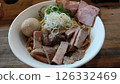 A hearty, meat-filled mazesoba 126332469
