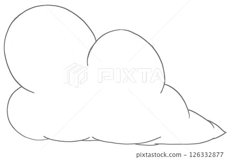 白雲插圖 126332877