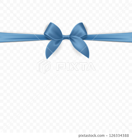 Vector 3d Realistic Blue Silk or Satin Gift Ribbon and Bow for Greeting Cards, Gifts, Gift Certificate, Isolated. Bow Design Template, Concept for Birthday, Christmas Presents, Gifts, Invitation, Box Vector 3d Realistic Blue Silk or Satin Gift Ribbon and Bow for Greeting Cards, Gifts, Gift Certificate, Isolated. Bow Design Template, Concept for Birthday, Christmas Presents, Gifts, Invitation, Box 126334388