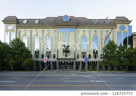 The Georgian Museum of Fine Arts building in Tbilisi The Georgian Museum of Fine Arts building in Tbilisi 126335755