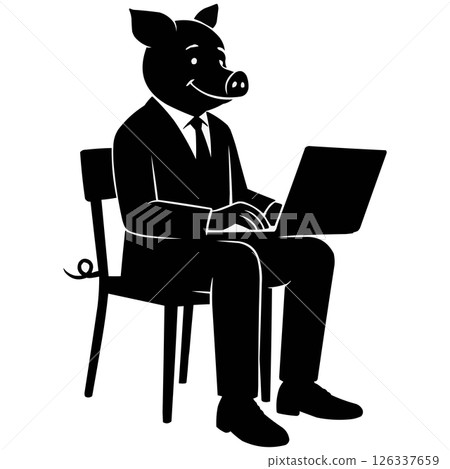 Business Boar: Power in Pixels Generative AI 126337659