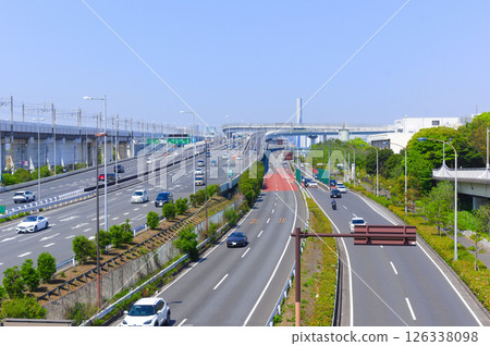 Edogawa Ward, Tokyo Metropolitan Expressway Bayshore Route April 2025 126338098