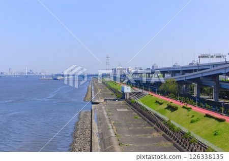 Near the mouth of the Arakawa River, Koto Ward, Tokyo April 2025 126338135