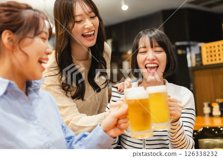 A young woman toast 126338232