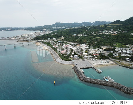 Okinawa Motobu Hamasaki Fishing Port Northern Okinawa Okinawa Motobu Hamasaki Fishing Port Northern Okinawa 126339121