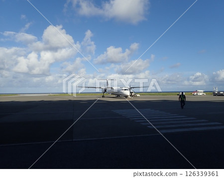 Okinawa Kumejima Kumejima Airport Remote Island Okinawa 126339361