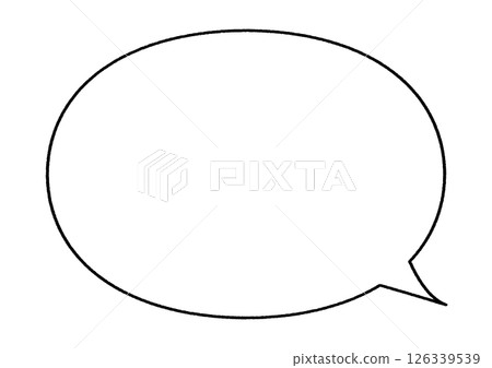 簡單的講話泡泡 126339539