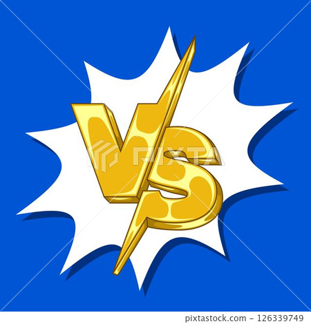 VS Letters for Sports and Fighting 126339749