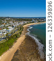 Vertical aerial shot of Maroochydore in Sunshine Coast, Queensland, Australia 126339896