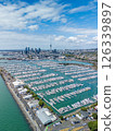 Vertical aerial view of Auckland of New Zealand in daytime 126339897