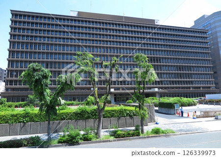 Panoramic view of the Osaka District Court and Osaka High Court buildings Panoramic view of the Osaka District Court and Osaka High Court buildings 126339973