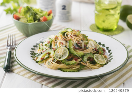 苦瓜李子意麵 苦瓜李子意麵 126340879